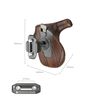 SMALLRIG 5192 Punho Wooden Series com Grampo NATO - Lado Direito