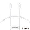 BASEUS Cabo USB-C Macho/USB-C Macho 100W 1m