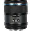 SIRUI Kit Sniper Series 16mm, 75mm f/1.2 Sony E - Preto