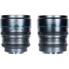 Sirui Kit Nightwalker 16mm e 75mm T1.2 S35 L-Mount - Cinza