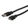 EQUIP Cabo de Dados USB Tipo-A 3.0 Macho - Micro USB Tipo-B Macho - 180cm