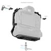 SMALLRIG 5623 Cage para Canon EOS R5 Mark II com punho de bateria BG-R20