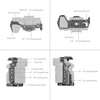 SMALLRIG 4538 Kit de Cage + Punho Superior HawkLock para Sony Alpha 7R V / Alpha 7 IV / Alpha 7S III