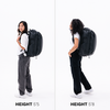 WANDRD Mochila de Viagem + Bolsa Organizadora Transit 45L - Preto