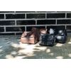 ARTISAN&ARTIST Bolsa Dobrável de Couro ACAM-77 - Preto