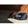 ARTISAN&ARTIST Bolsa Dobrável de Couro ACAM-77 - Preto