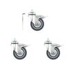 MANFROTTO Conjunto de 3 Rodas Ø 75mm com Freios