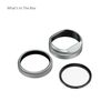 SMALLRIG 5851 Kit de Filtro UV + Pára-sol para Fujifilm X100V / X100VI - Prata