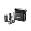 GODOX Microfone de Lapela Wireless WES USB-C (2TX+1RX)