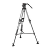 MANFROTTO Cabeça de Vídeo 526 com Tripé Duplo de Carbono 645 Fast Twin