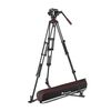 MANFROTTO Cabeça Esférica 504X com Tripé Duplo de Alumínio e Estabilizador de Solo