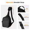 K&F CONCEPT Bolsa Transversal Urban Wander 08 - 5L (Preto)