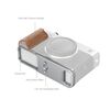 SMALLRIG 5984 L-Bracket com Punho de Madeira para Fujifilm X-E5 - Rosewood/Prata