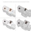 SMALLRIG 6240 Kit Tampa Hot Shoe e Botão de Obturador Fujifilm - Walnut
