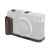 SMALLRIG 6237 L-Bracket com Punho de Madeira para Fujifilm X-E5 - Ebony/Preto