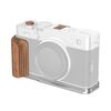 SMALLRIG 5984 L-Bracket com Punho de Madeira para Fujifilm X-E5 - Rosewood/Prata