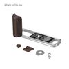 SMALLRIG 6236 L-Bracket com Punho de Madeira para Fujifilm X-E5 - Ebony/Prata