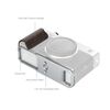 SMALLRIG 6236 L-Bracket com Punho de Madeira para Fujifilm X-E5 - Ebony/Prata