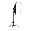 PULUZ Conjunto de Iluminação Contínua com Softbox 50x70cm