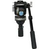 SIRUI Tripé de Carbono SQ75 com Cabeça de Fluida VHS-10 + Mid-Level Spreader SV-FM