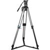 SIRUI Tripé de Carbono SQ75 com Cabeça de Fluida VHS-10 + Mid-Level Spreader SV-FM