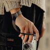 PEAK DESIGN Correia de Pulso Cuff Leather - Preto