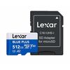 LEXAR BluePlus MicroSDXC 170MB/s V30 U3 UHS-I - 512 GB