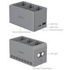 SMALLRIG 6502 Hub de Carregamento para Baterias DJI Mini 3/4/5 Pro 100W