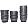 SIRUI Kit 3 Objetivas Vision Prime 1 Cine Full Frame 15mm/75mm/150mm com Baioneta Intercambeável - Preto