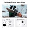 K&F CONCEPT Kit Matte Box + 2 Filtros Quadrados ND4 + ND32