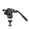 MANFROTTO MVK608TWINMA Tripé de Video Alúminio MVTTWINMA + Cabeça de Video MVH608AH NitroTech 608
