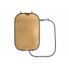 MANFROTTO Refletor Retangular Dobrável Branco/Dourado 180x120cm