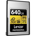 LEXAR Professional Type-A CFExpress Gold Series 1800Mb/s 640GB