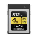 LEXAR Professional CFexpress Type B Gold Series 3600Mb/s 512Gb