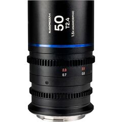 LAOWA Nanomorph 50mm T2.4 1.5X S35 (Blue Flare) PL + Canon EF