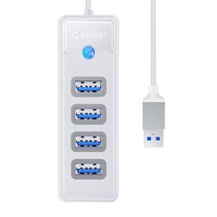 ORICO Hub USB para 4xUSB 3.0 Branco - 0.15m