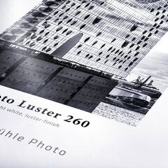HAHNEMUHLE Papel para Impressoras a Jato de Tinta - Photo Luster RC Ultra White 260g/m² - Rolo de 111,8cmx30m