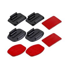 TELESIN Bases Adesivas Curvas e Planas para GoPro