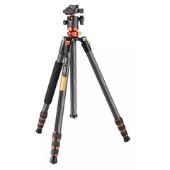 K&F CONCEPT Tripé/Monopé de Carbono SA254C1 + Cabeça de Bola