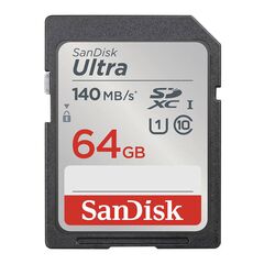 SANDISK Cart&atilde;o de Mem&oacute;ria ULTRA SDXC 64GB 140MB/s UHS-I Class 10 SDSDUNB-064G-GN6IN