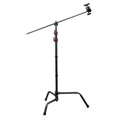 SHAPE Perna Deslizante 102cm com Suporte C de 26cm (Preto)