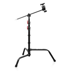 SHAPE Perna Deslizante 50.80cm com Suporte C de 13.33cm (Preto)