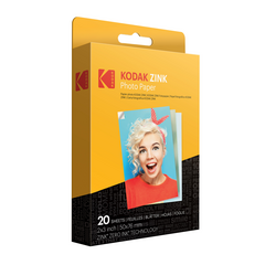 KODAK Zink Papel 2x3" - Pack de 20