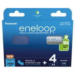 ENELOOP Pilha Recarregável AA 2000mAh com Caixa - 4 unidades