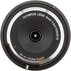 OM SYSTEM BCL‑0980 9mm f8.0 Fisheye Pancake - Preta