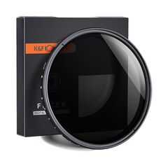 K&F Concept Filtro ND Vari&aacute;vel ND2-ND400 46mm