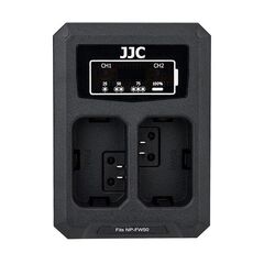 JJC Carregador USB Duplo para Baterias NP-FW50