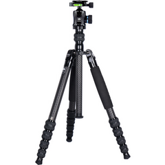 SIRUI Trip&eacute; de Carbono T-1205 com R&oacute;tula K-10II