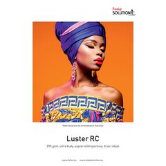 SOLUTION Papel para Impressora Jacto de Tinta PRESTIGE LUSTER RC A4 (255g/m2) - 100 Folhas