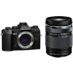 OM SYSTEM OM-5 (Preto) + 14-150mm f/4-5.6 II (Preto)OM SYSTEM OM-5 (Preto) + 14-150mm f/4-5.6 II (Preto)
